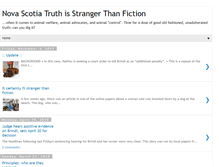 Tablet Screenshot of novascotiatruth.blogspot.com