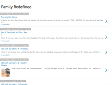 Tablet Screenshot of familyredefined.blogspot.com