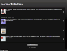 Tablet Screenshot of microcontroladores195.blogspot.com