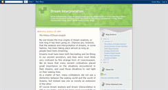 Desktop Screenshot of aboutdreaminterpretation.blogspot.com