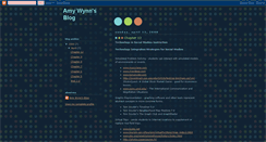 Desktop Screenshot of amywynnsblog.blogspot.com