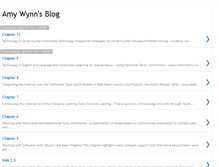 Tablet Screenshot of amywynnsblog.blogspot.com