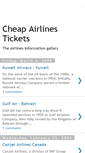 Mobile Screenshot of cheapestairlinestickets.blogspot.com