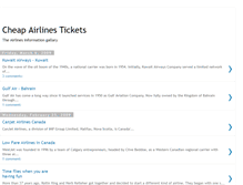 Tablet Screenshot of cheapestairlinestickets.blogspot.com