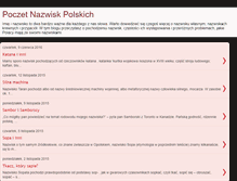 Tablet Screenshot of nazwisko.blogspot.com