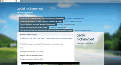 Desktop Screenshot of gadirimohammed.blogspot.com