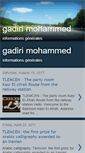 Mobile Screenshot of gadirimohammed.blogspot.com