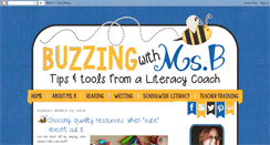 Desktop Screenshot of buzzingwithmsb.blogspot.com