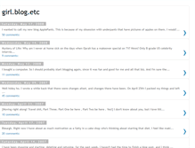 Tablet Screenshot of girlblogetc.blogspot.com