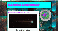 Desktop Screenshot of ganeshastrology.blogspot.com