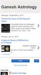 Mobile Screenshot of ganeshastrology.blogspot.com