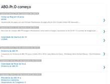 Tablet Screenshot of aboproinicio.blogspot.com