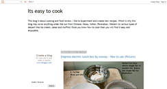 Desktop Screenshot of ez2cook.blogspot.com