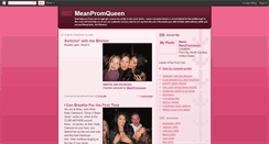 Desktop Screenshot of meanpromqueen.blogspot.com