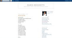 Desktop Screenshot of benedetti-mario.blogspot.com