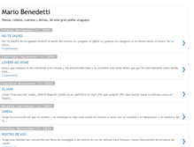 Tablet Screenshot of benedetti-mario.blogspot.com
