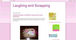 Desktop Screenshot of laughingandscrapping.blogspot.com