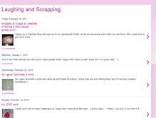 Tablet Screenshot of laughingandscrapping.blogspot.com