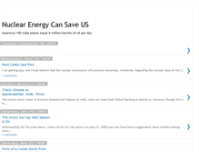 Tablet Screenshot of nuclearenergycansaveus.blogspot.com