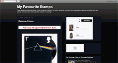 Desktop Screenshot of myfavouritestamps.blogspot.com