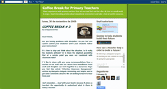 Desktop Screenshot of coffeebreakforteachers.blogspot.com