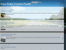 Tablet Screenshot of kriyashakti.blogspot.com