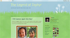 Desktop Screenshot of legendofzephyr.blogspot.com