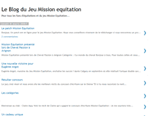 Tablet Screenshot of missionequitationtest.blogspot.com