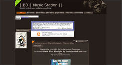 Desktop Screenshot of bdmusicstation.blogspot.com