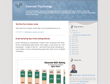 Tablet Screenshot of internetpsychologist.blogspot.com