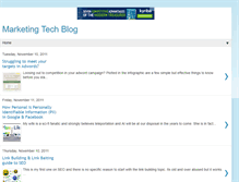 Tablet Screenshot of marketingtechblog.blogspot.com
