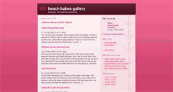 Desktop Screenshot of beach-babes-blog-7k.blogspot.com