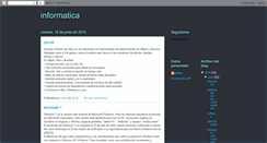 Desktop Screenshot of chava-informatica.blogspot.com