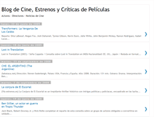 Tablet Screenshot of cine-estrenos-criticas.blogspot.com