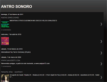 Tablet Screenshot of antrosonoro.blogspot.com