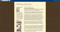 Desktop Screenshot of futureofpapers.blogspot.com
