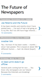Mobile Screenshot of futureofpapers.blogspot.com