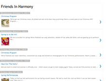 Tablet Screenshot of friendsinharmony.blogspot.com