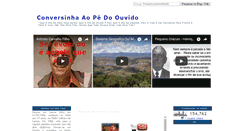 Desktop Screenshot of conversinhaaopedoouvido.blogspot.com