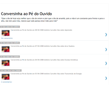 Tablet Screenshot of conversinhaaopedoouvido.blogspot.com