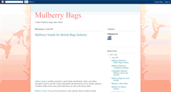 Desktop Screenshot of mulberry-bags.blogspot.com