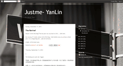 Desktop Screenshot of justme-yanlin.blogspot.com