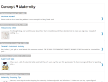 Tablet Screenshot of concept9maternity.blogspot.com