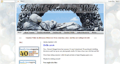 Desktop Screenshot of digitalcemeterywalk.blogspot.com