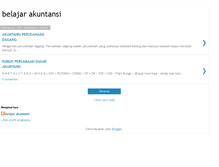 Tablet Screenshot of akuntansionline.blogspot.com