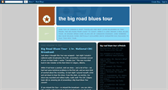 Desktop Screenshot of bigroadbluestour.blogspot.com