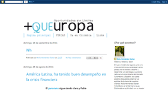 Desktop Screenshot of masqueuropa.blogspot.com
