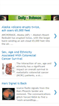 Mobile Screenshot of daily-science.blogspot.com