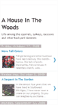 Mobile Screenshot of ahouseinthewoods.blogspot.com