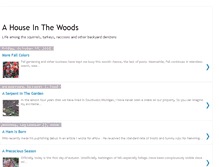 Tablet Screenshot of ahouseinthewoods.blogspot.com